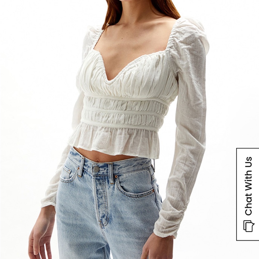 Free People Long Sleeve Top